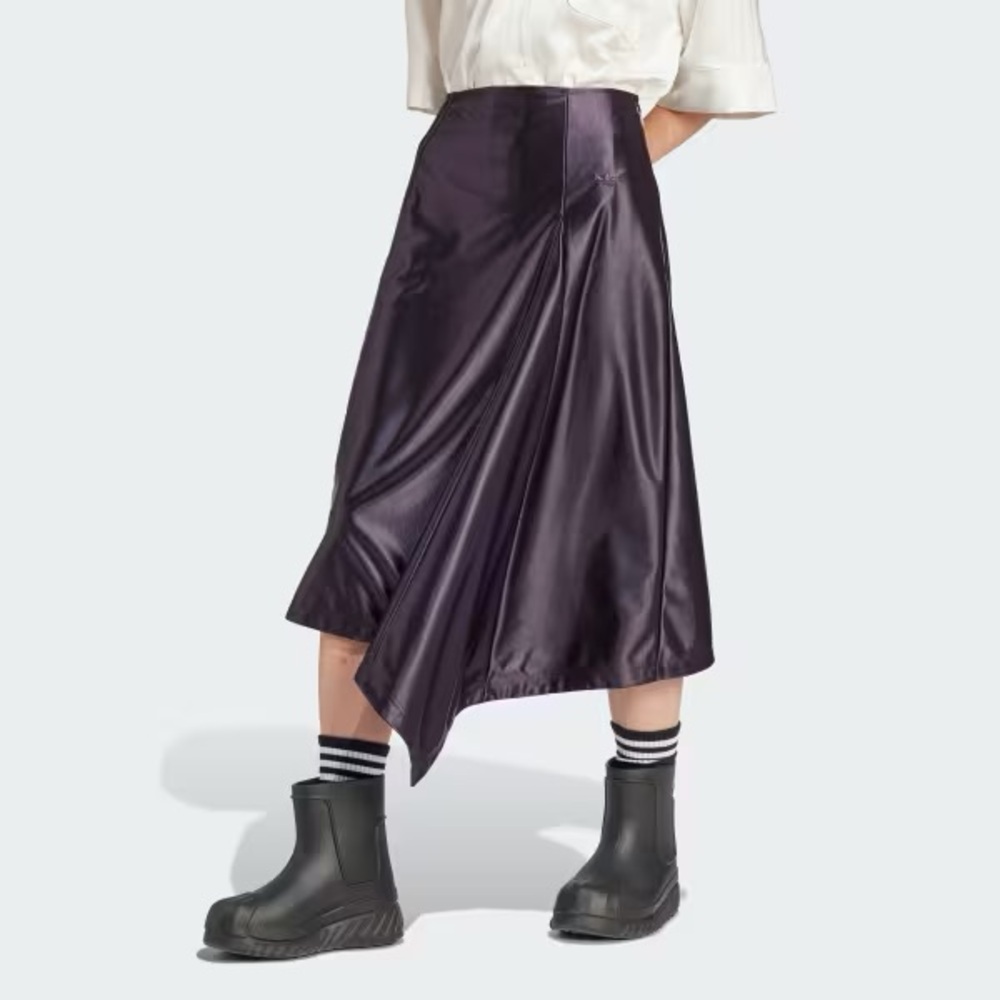 Adidas Purple Satin Skirt